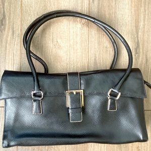 VINTAGE BCBGMAXAZRIA FUNCTIONAL SHOULDER SATCHEL BAG Y2K